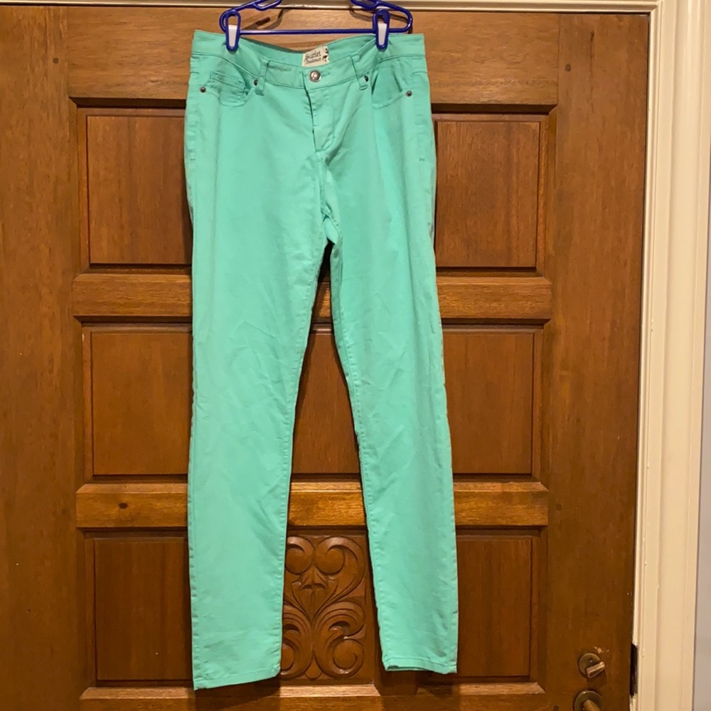 Sea green pants size 29